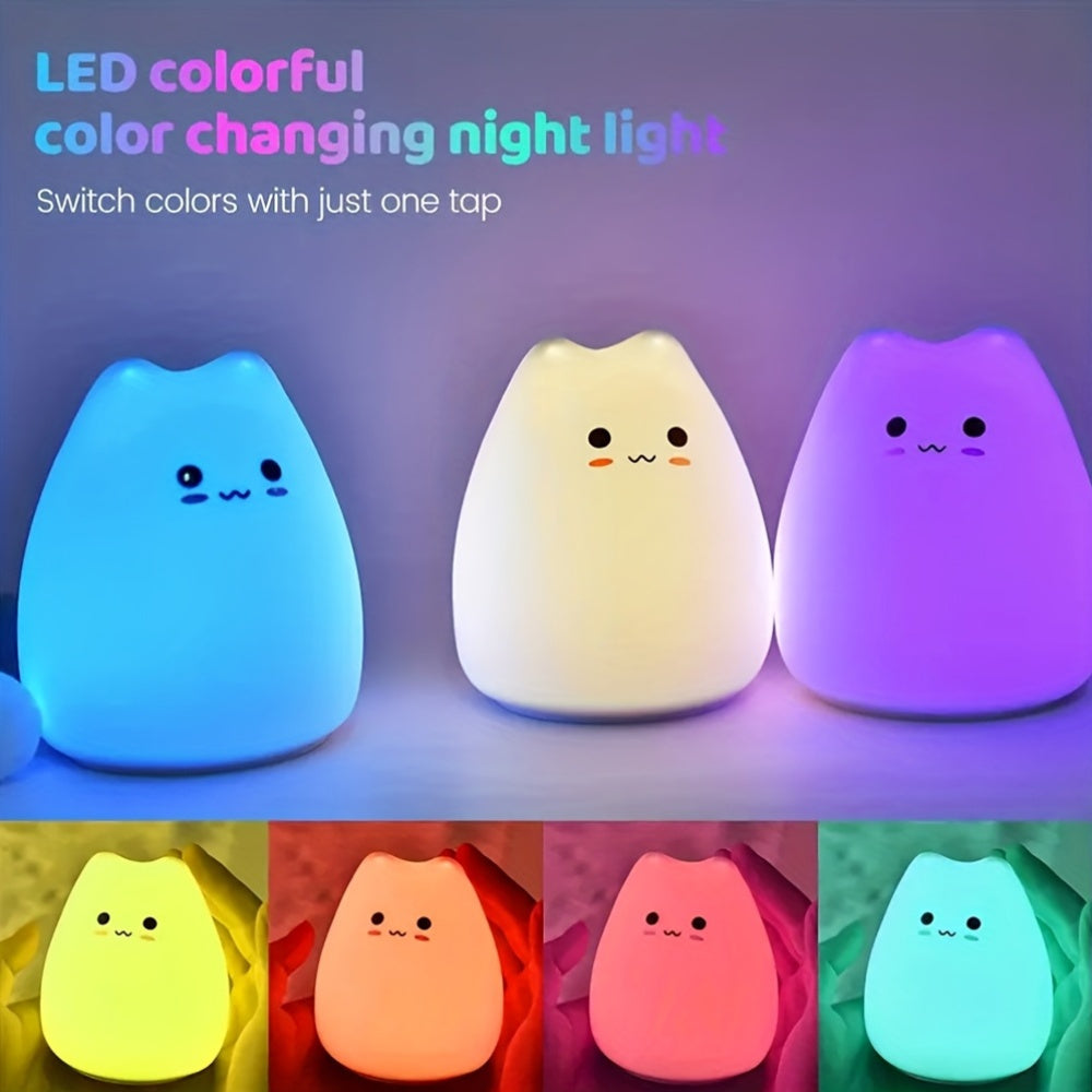 Bedroom Cartoon Creative Silicone Pat Light Bedside Light Sleep Night Light