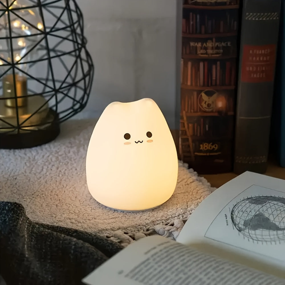 Bedroom Cartoon Creative Silicone Pat Light Bedside Light Sleep Night Light