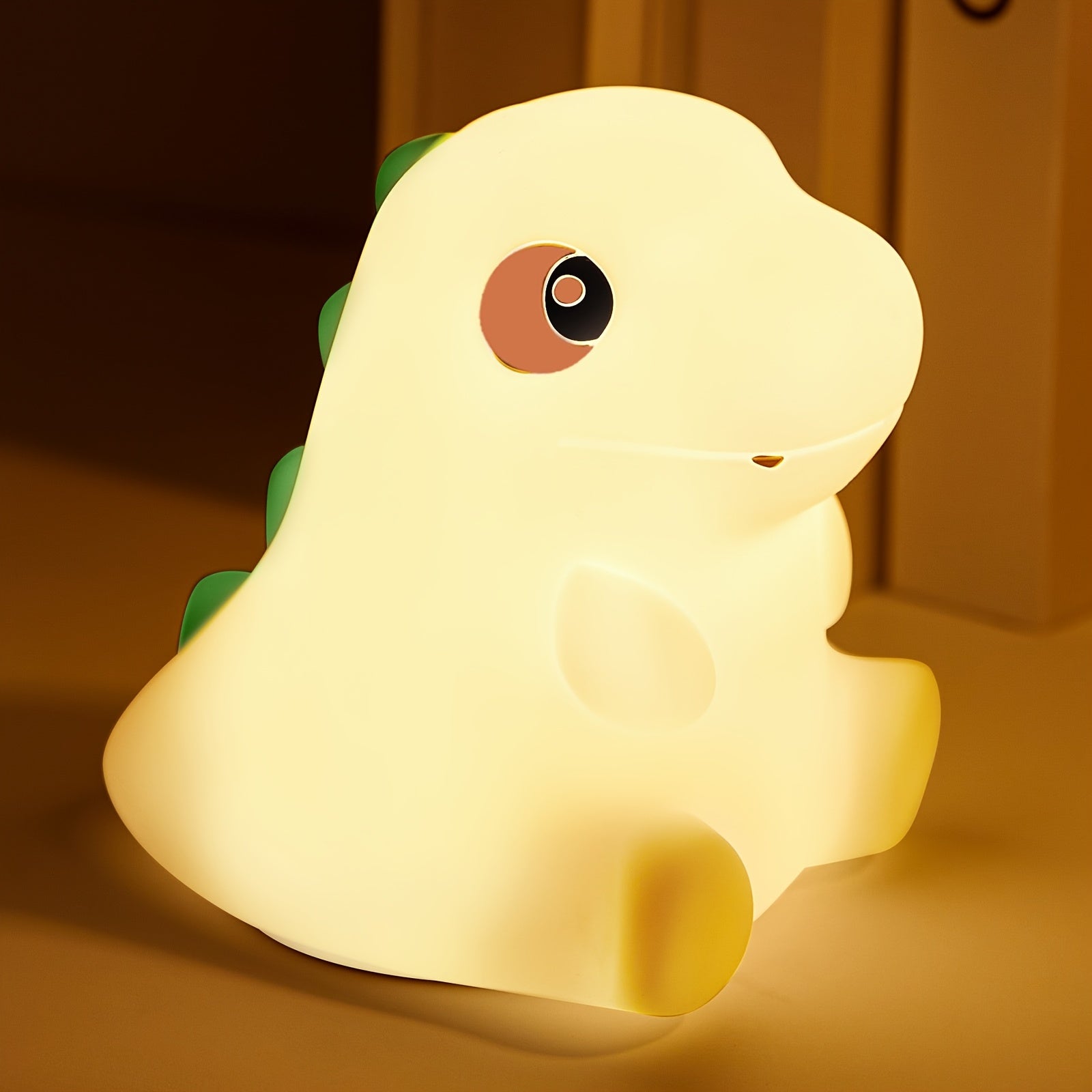 Soothing Sleep Light, Little Dinosaur Unicorn, Silicone Patting Night Light, Baby Feeding, Eye Protection, Bedroom Bedhead, Sleep Desk Lamp
