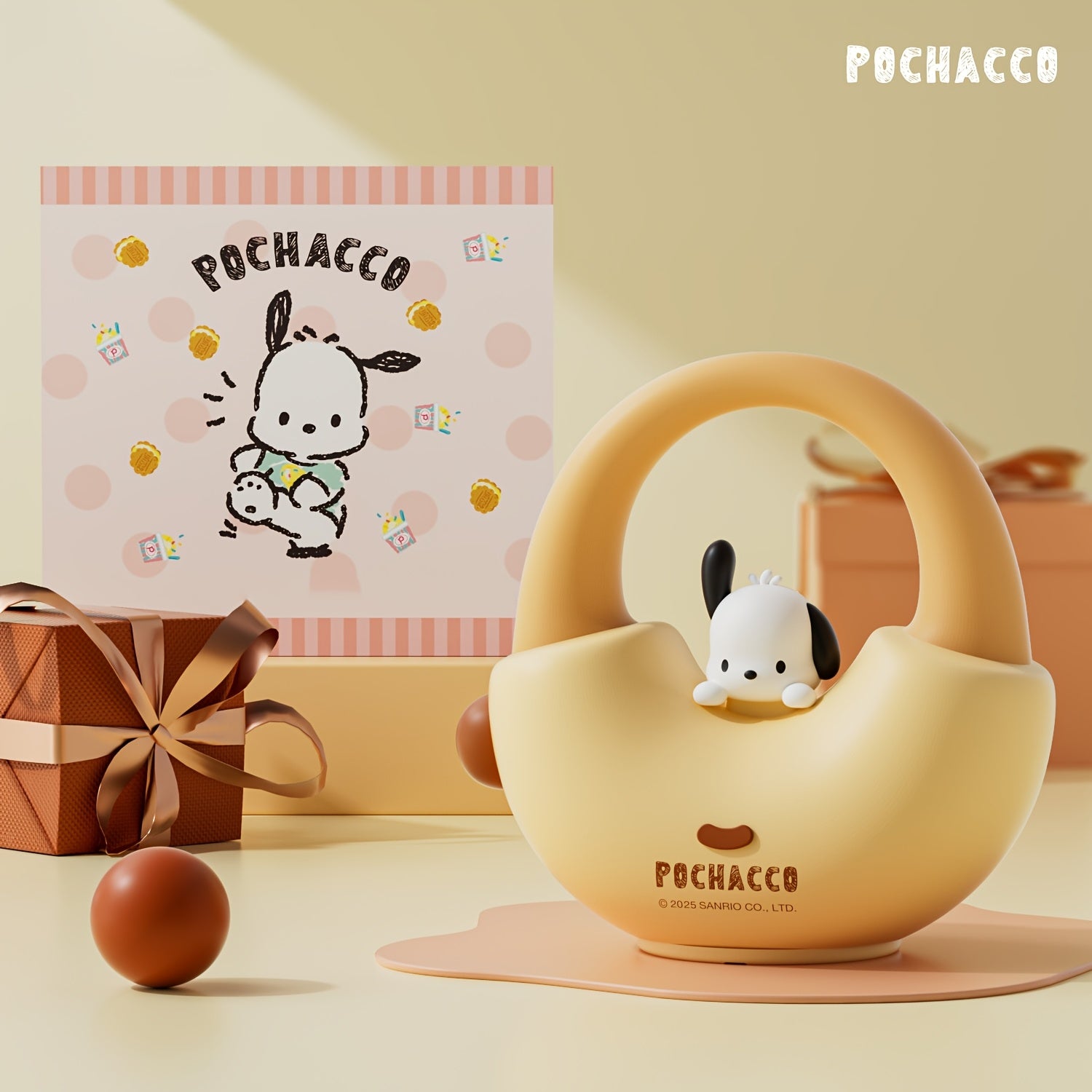 Sanrio Hellokitty for Kuromi for Pochacco USB Light Photography Light Night Light Cute Style Soft Touch Hand Tap Light Three-Speed Adjustable Light Built-In 500Mah Battery Support USB Charging Suitable for Decorating Bedroom Sleeping Holiday Birthday Gift