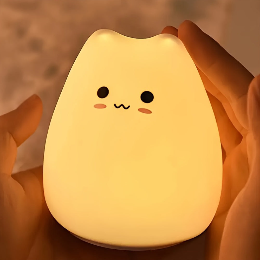 Bedroom Cartoon Creative Silicone Pat Light Bedside Light Sleep Night Light