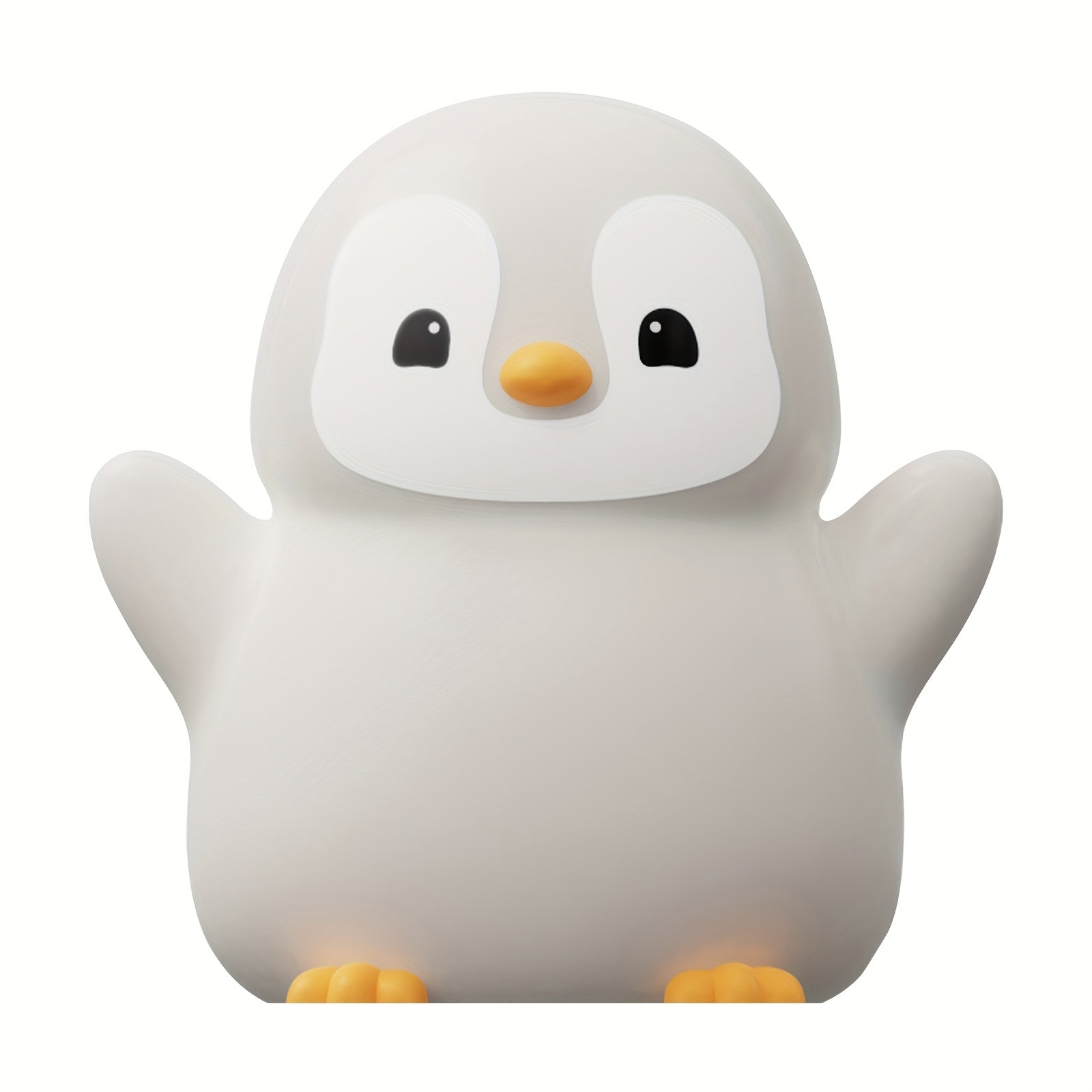 1pc Penguin Night Light Sleep Companion Bedside Lamp with Sensor, Christmas Gift with Data Cable for Bedroom, Living Room, Dining Table Decoration, Holiday and Birthday Present