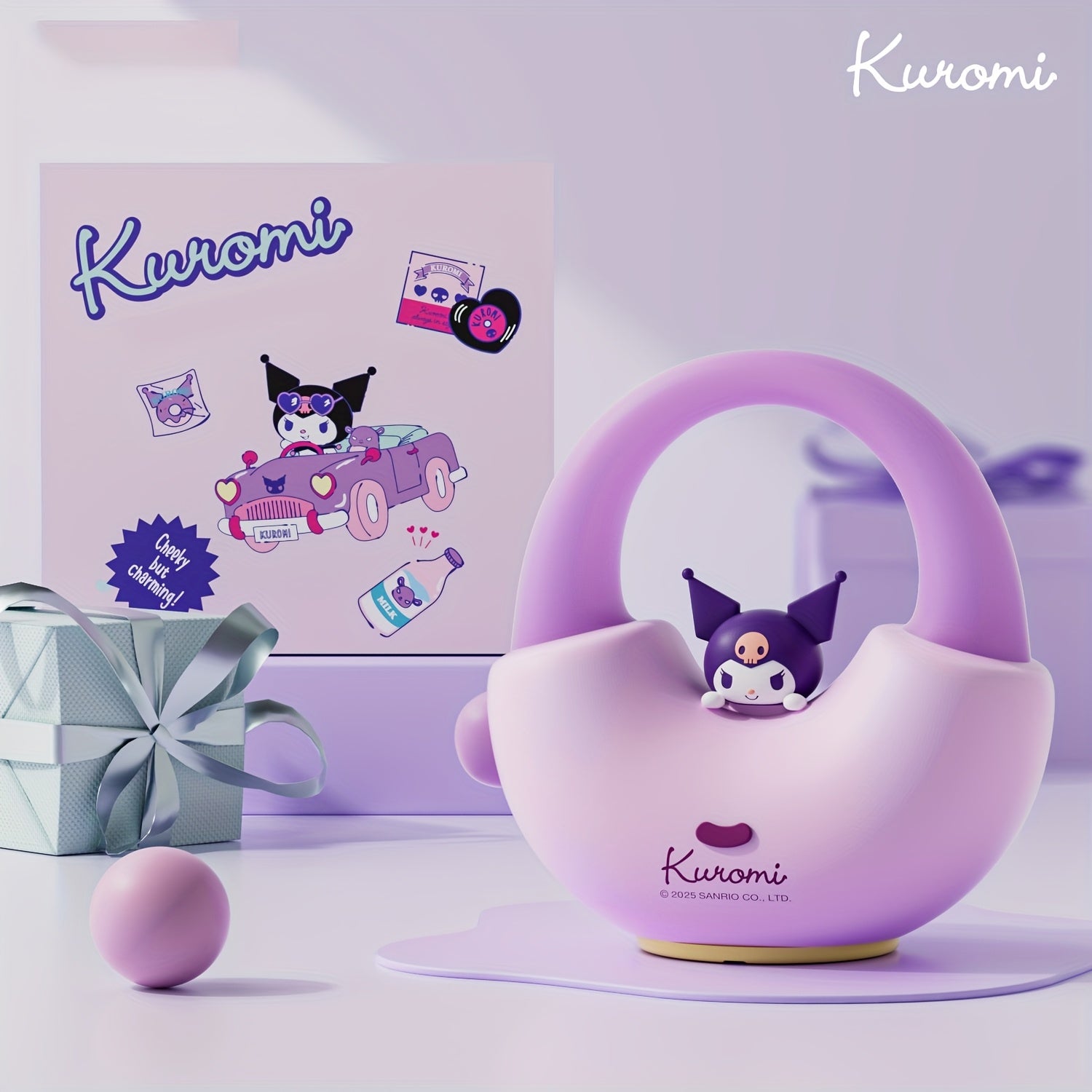 Sanrio Hellokitty for Kuromi for Pochacco USB Light Photography Light Night Light Cute Style Soft Touch Hand Tap Light Three-Speed Adjustable Light Built-In 500Mah Battery Support USB Charging Suitable for Decorating Bedroom Sleeping Holiday Birthday Gift
