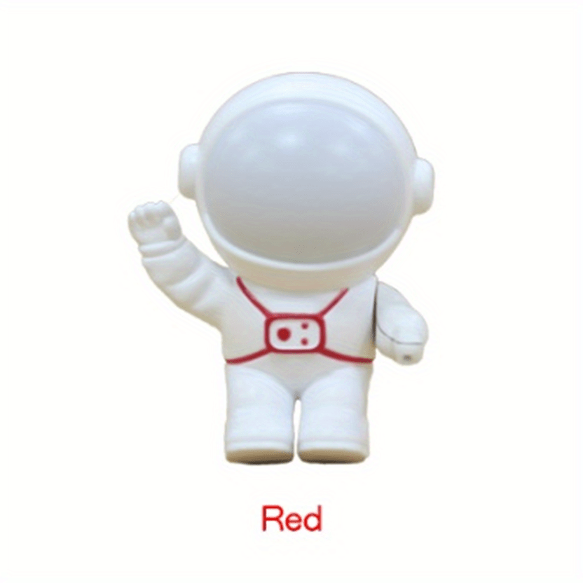 Mini LED Astronaut USB Night Light with Voice Control, Dimmable Sound Sensor, Eyes Protection for Bedroom Reading Desk Lamp, Smart Lights for Home Decor, Living Room, Halloween, Christmas, Wedding Decor, Wall Decor, Travel, Camping, Party, Perfect Gift